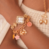 Gold Clover Link Watch for Women ?C Signature Clover Dial
